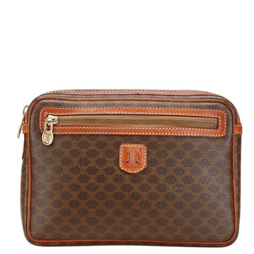 Vintage Saddle Flap Shoulder Bag Macadam