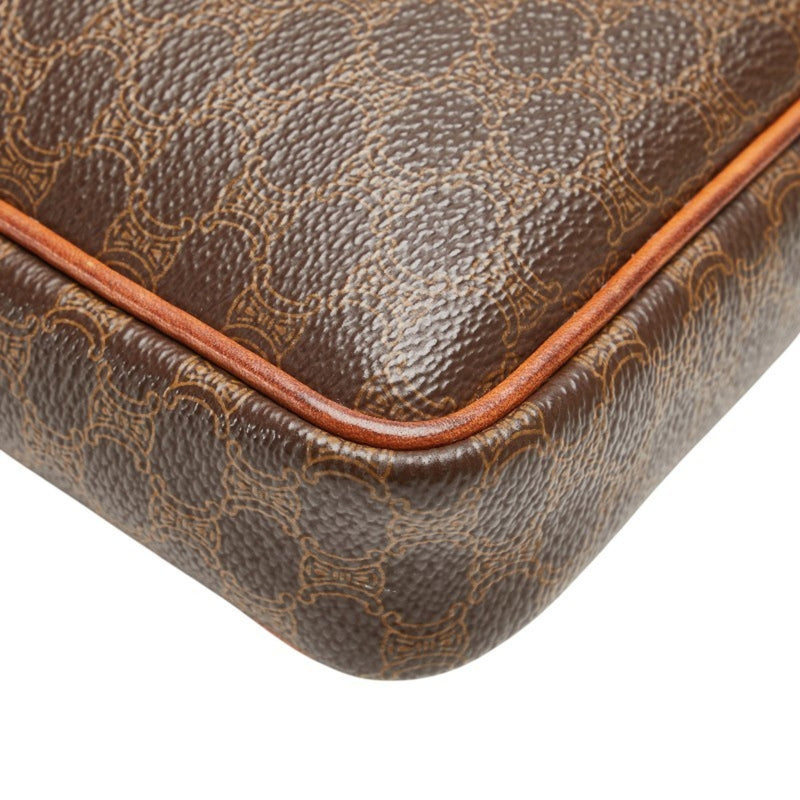 Vintage Saddle Flap Shoulder Bag Macadam