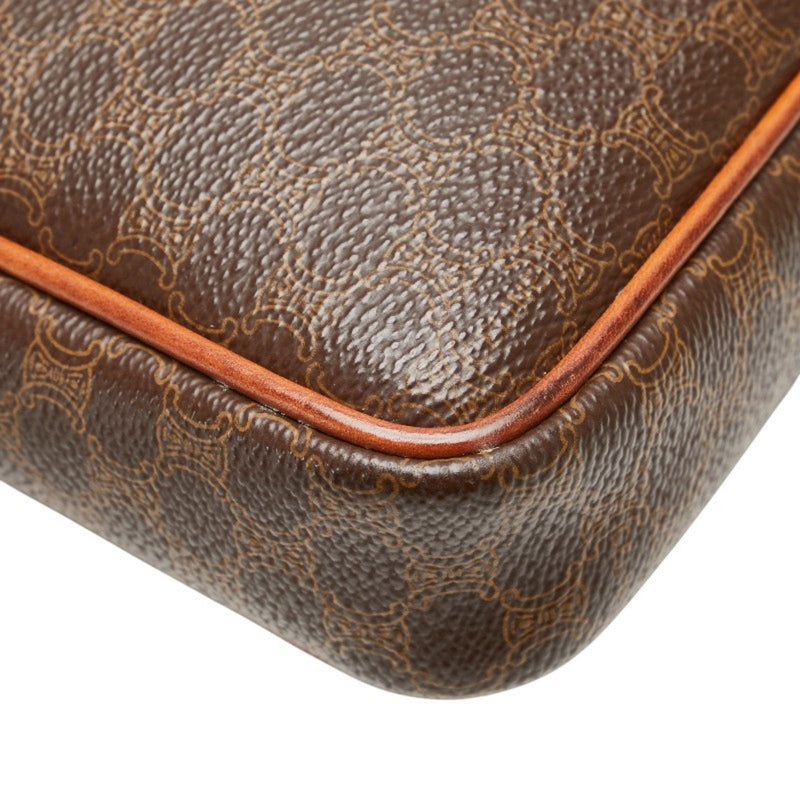 Vintage Saddle Flap Shoulder Bag Macadam