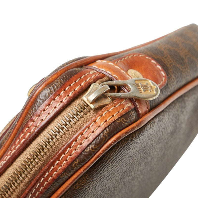 Vintage Saddle Flap Shoulder Bag Macadam