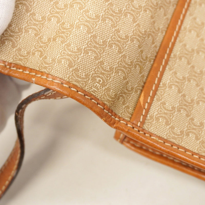 Vintage Saddle Flap Shoulder Bag Macadam