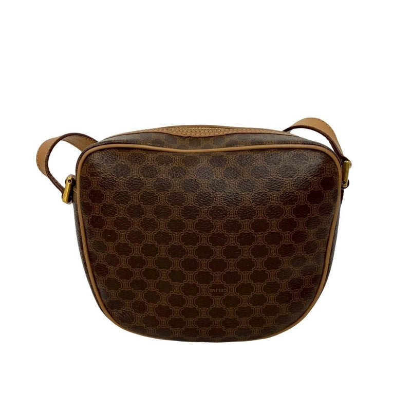 Vintage Saddle Flap Shoulder Bag Macadam