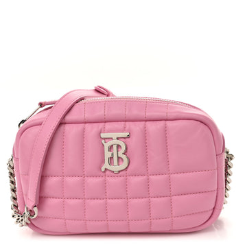 Calfskin Quilted Small Lola Camera Bag