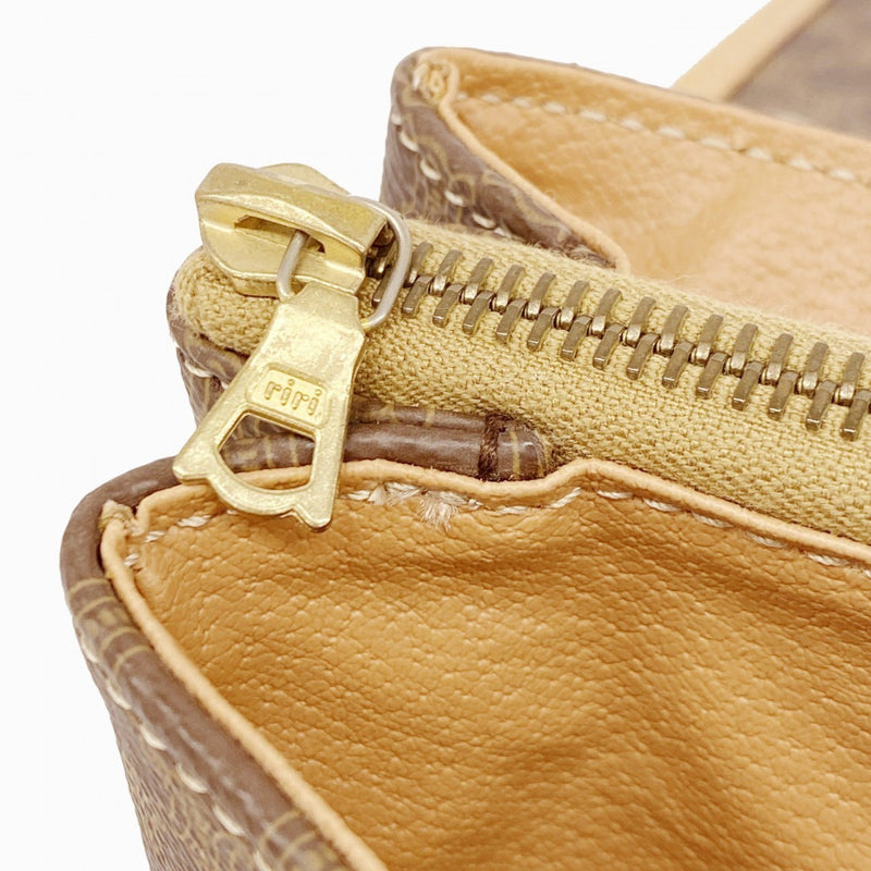 Vintage Saddle Flap Shoulder Bag Macadam