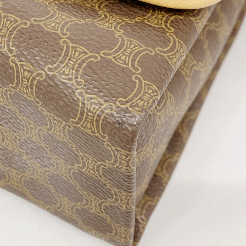 Vintage Saddle Flap Shoulder Bag Macadam