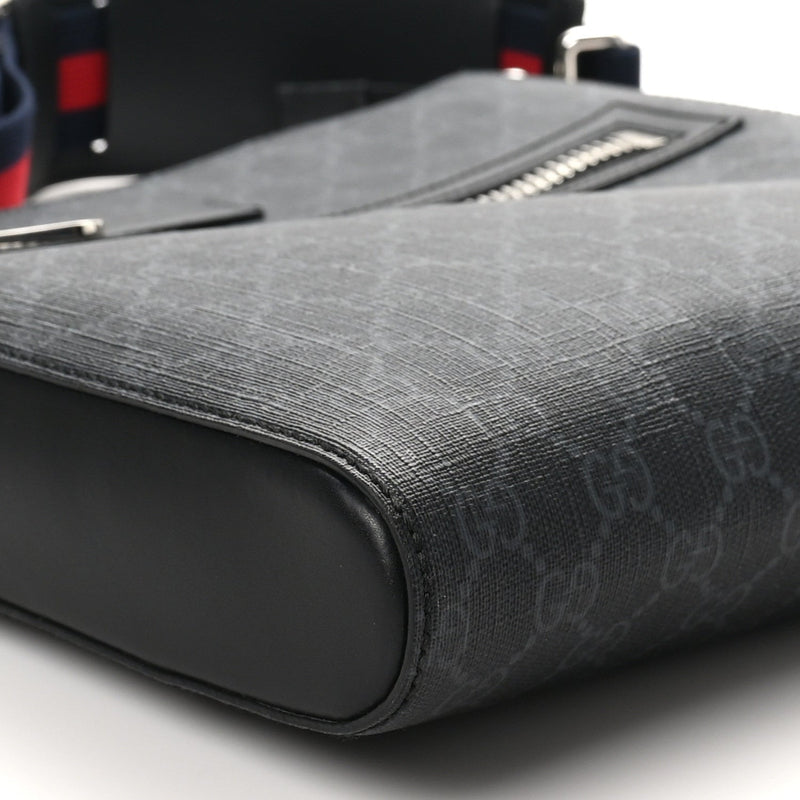 Gg Supreme Appia Calfskin Web Flat