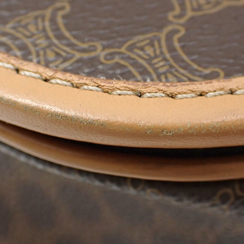 Vintage Saddle Flap Shoulder Bag Macadam