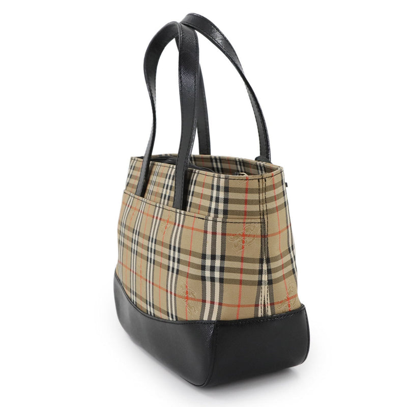 London Tote Vintage Check Canvas Small
