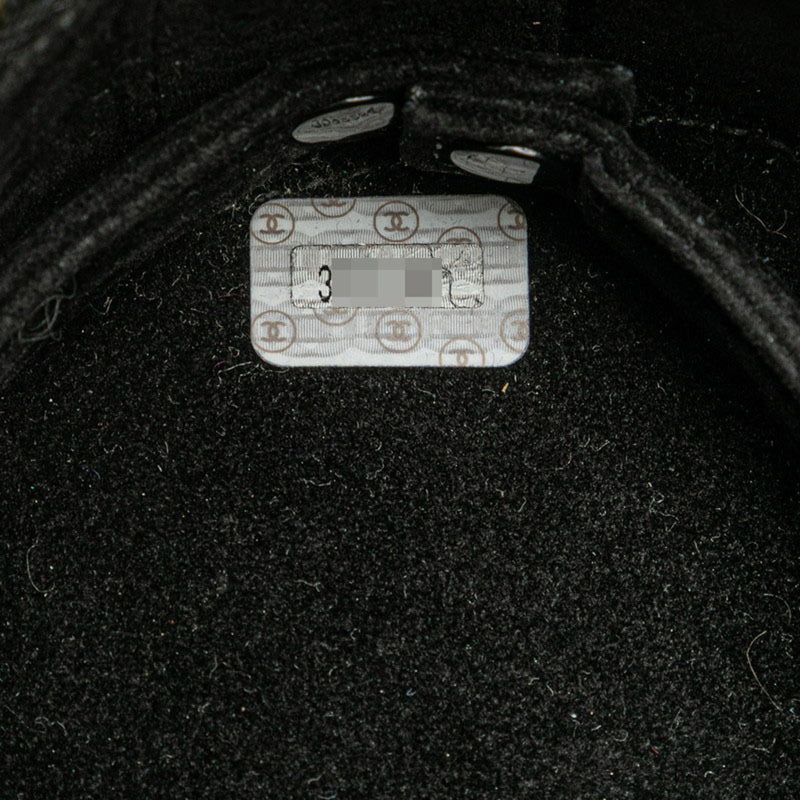 Vintage Timeless Cosmetic Case Caviar