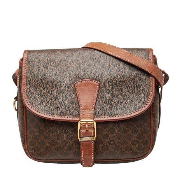 Folco Bag Triomphe Coated Canvas Medium