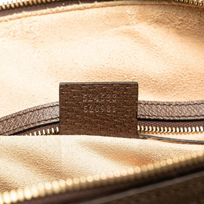 Ophidia Dome Top Handle Bag Gg Coated