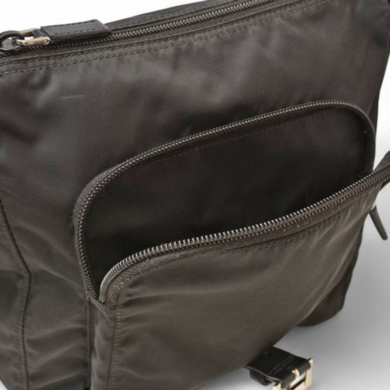 Buckle Messenger Bag Tessuto Small