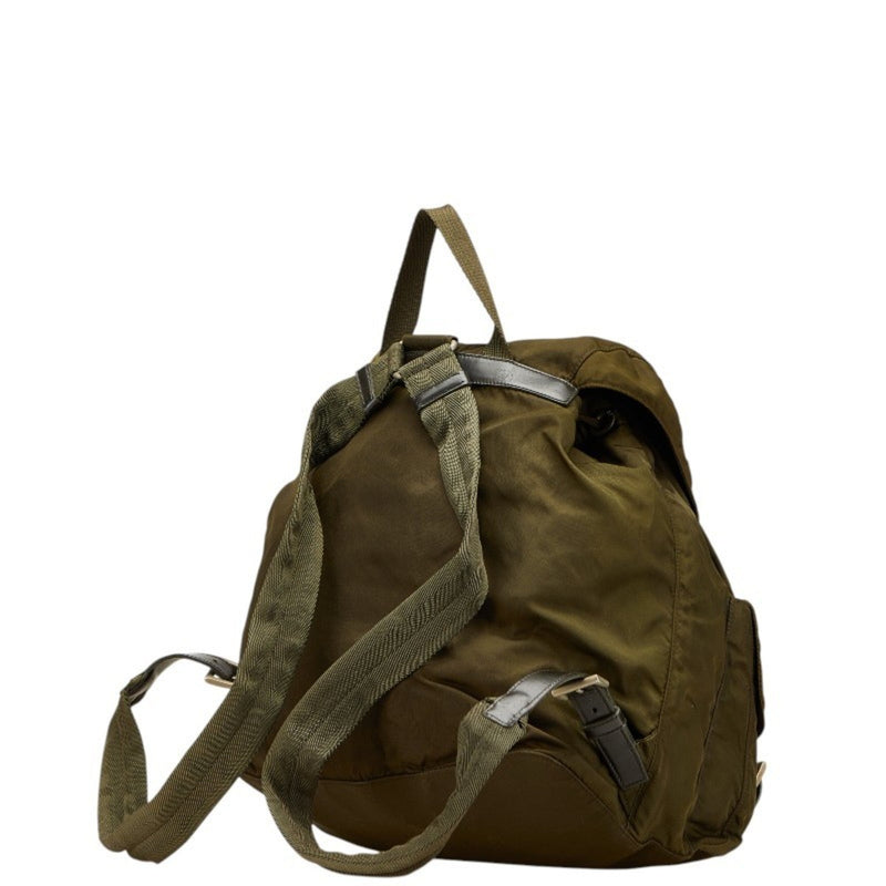 Double Front Pocket Backpack Tessuto