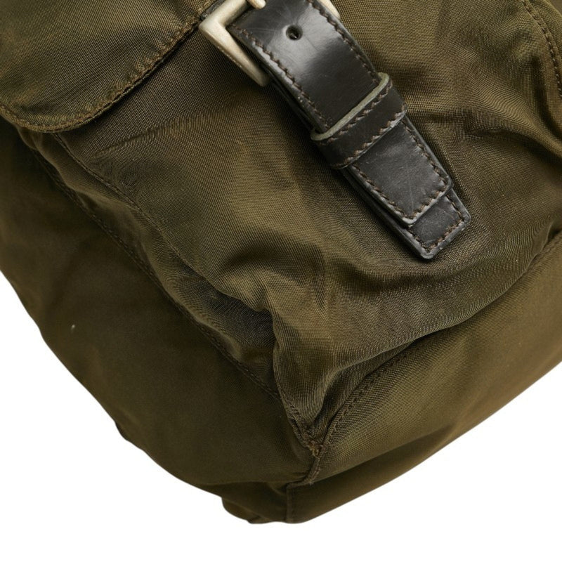 Double Front Pocket Backpack Tessuto