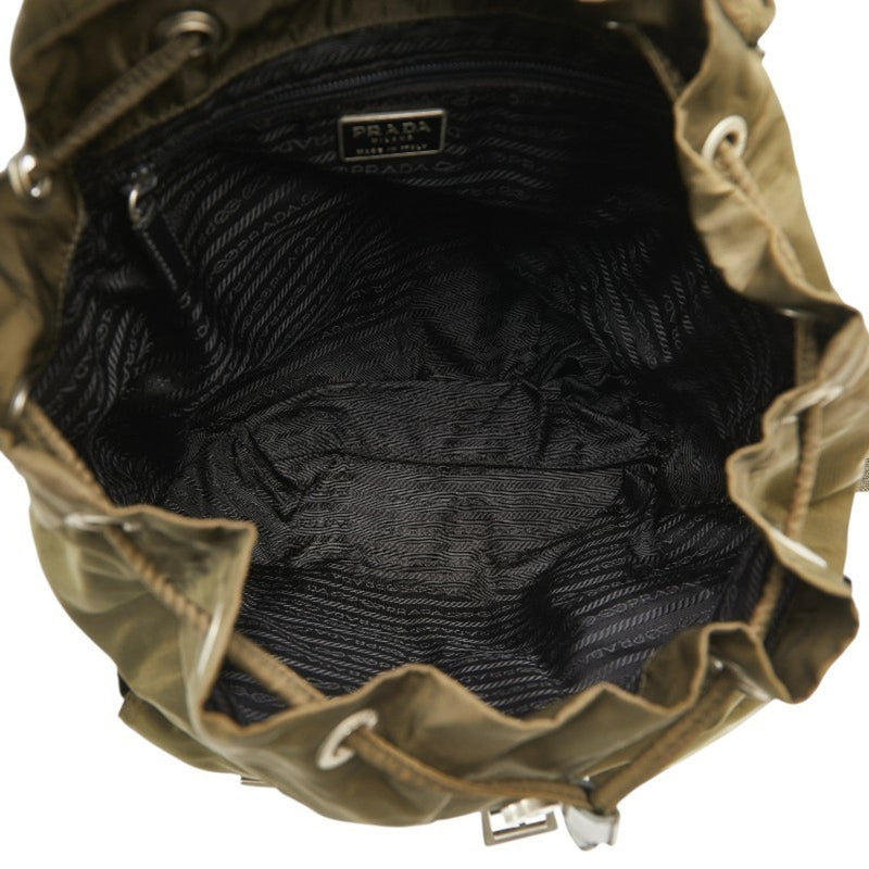 Double Front Pocket Backpack Tessuto