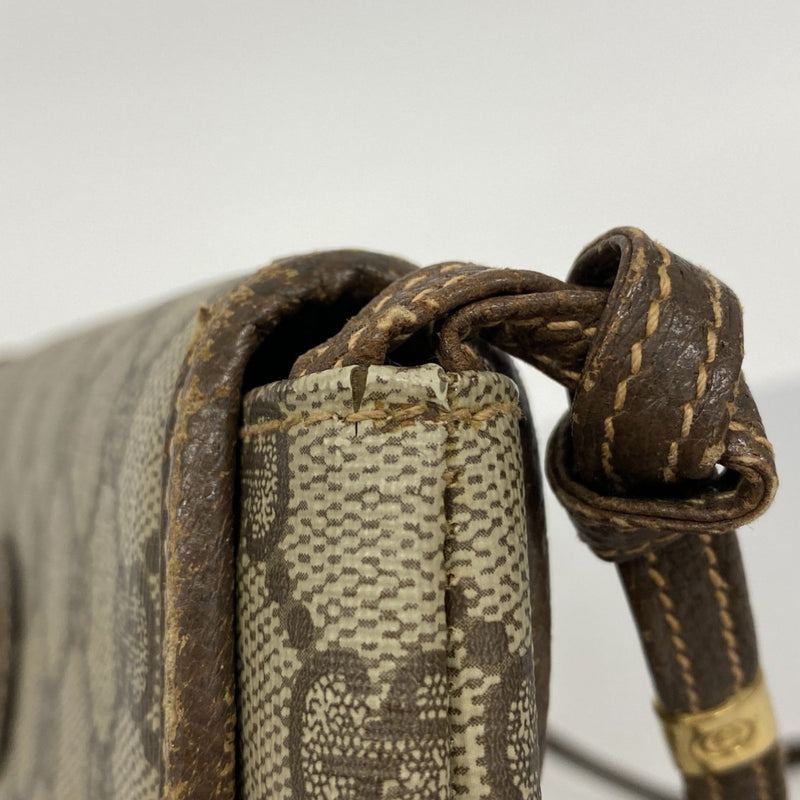 Neo Vintage Flap Belt Bag Gg Coated