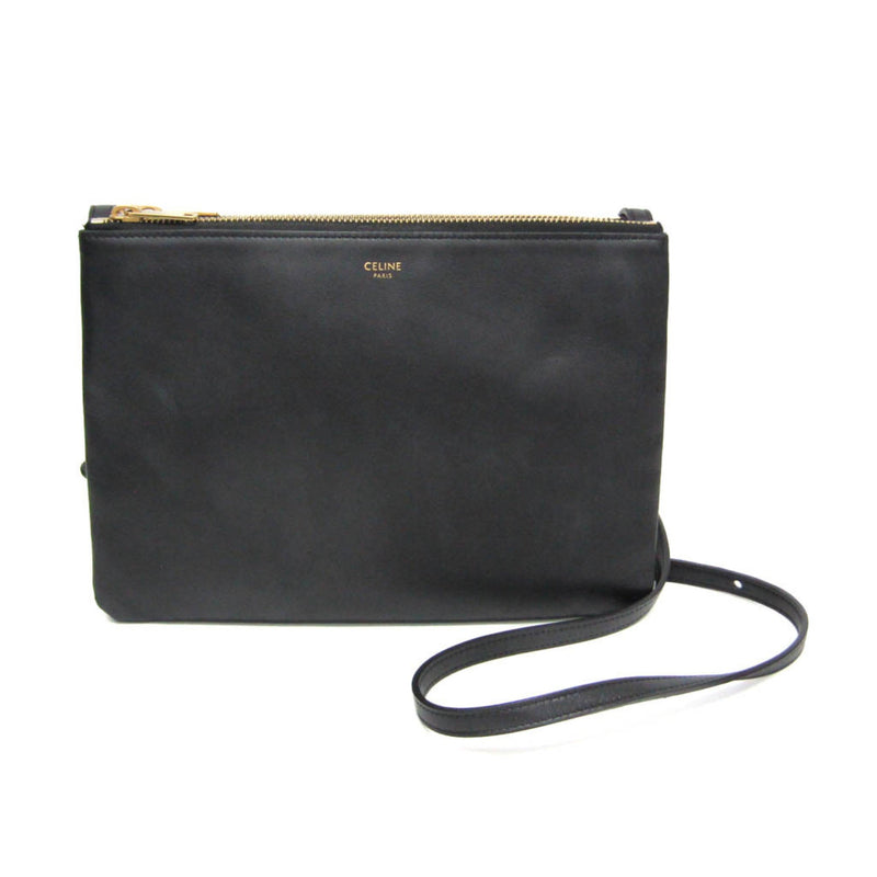 Trio Crossbody Bag Leather Large
