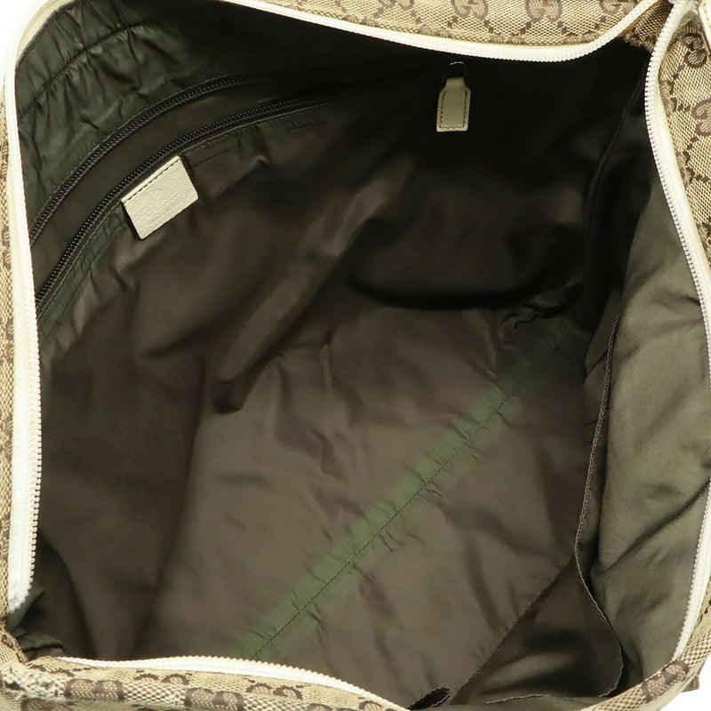 Diaper Web Strap Tote Gg Canvas Large