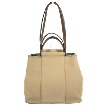 Cabag Handbag Toile And Leather 32