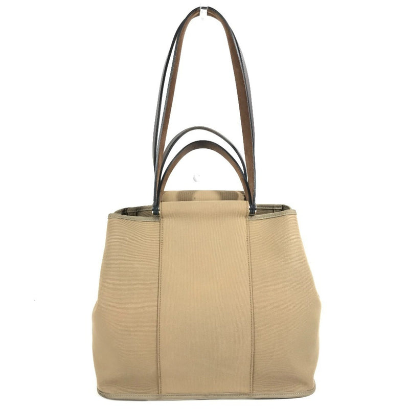 Cabag Handbag Toile And Leather 32