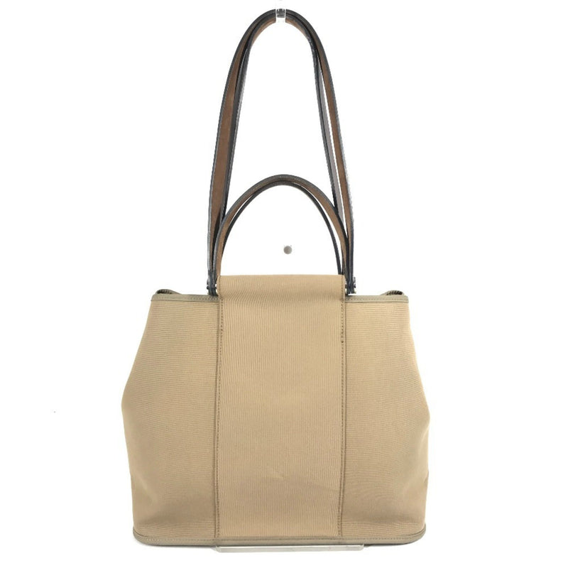 Cabag Handbag Toile And Leather 32