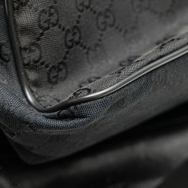 Flap Messenger Bag Gg Canvas Small