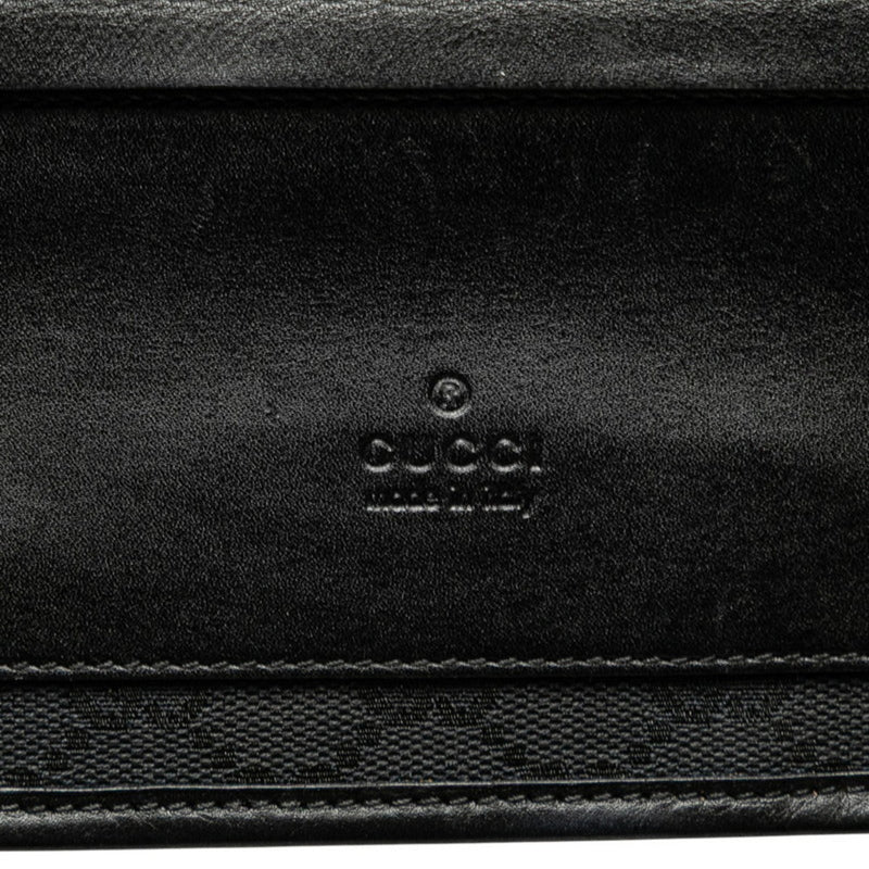 Flap Messenger Bag Gg Canvas Small