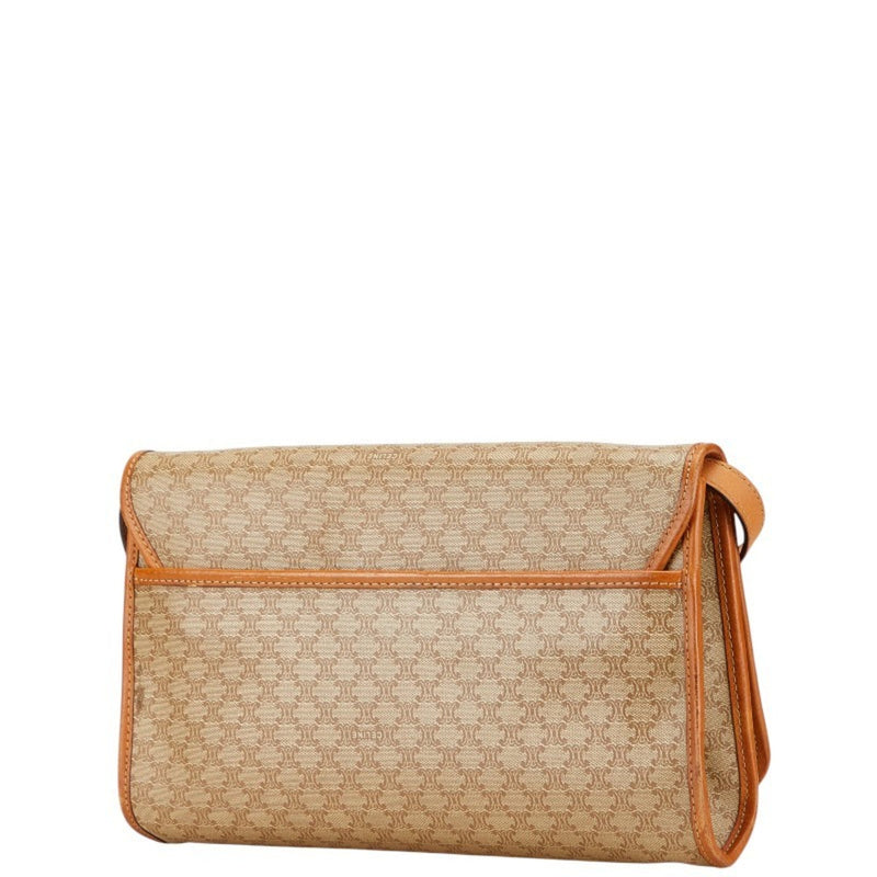 Vintage Saddle Flap Shoulder Bag Macadam