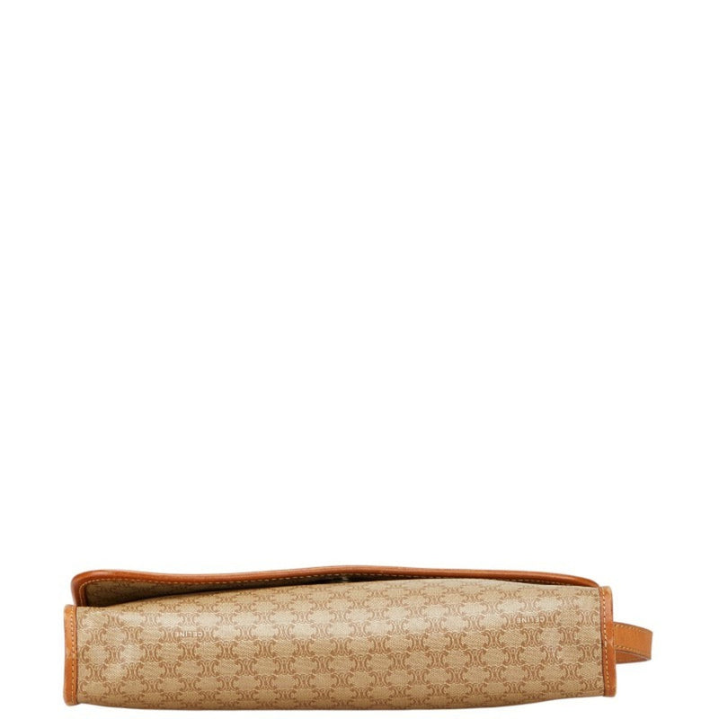 Vintage Saddle Flap Shoulder Bag Macadam