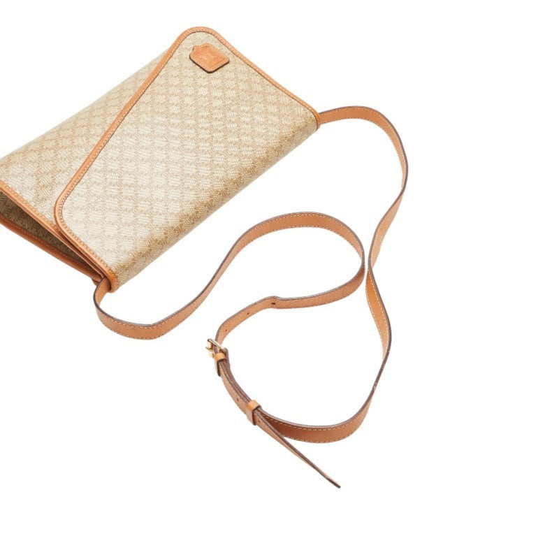 Vintage Saddle Flap Shoulder Bag Macadam