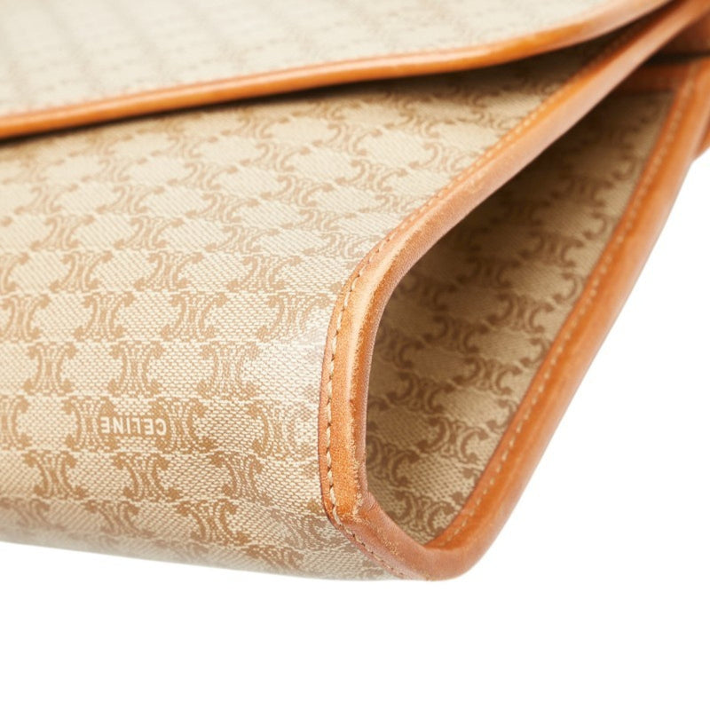 Vintage Saddle Flap Shoulder Bag Macadam