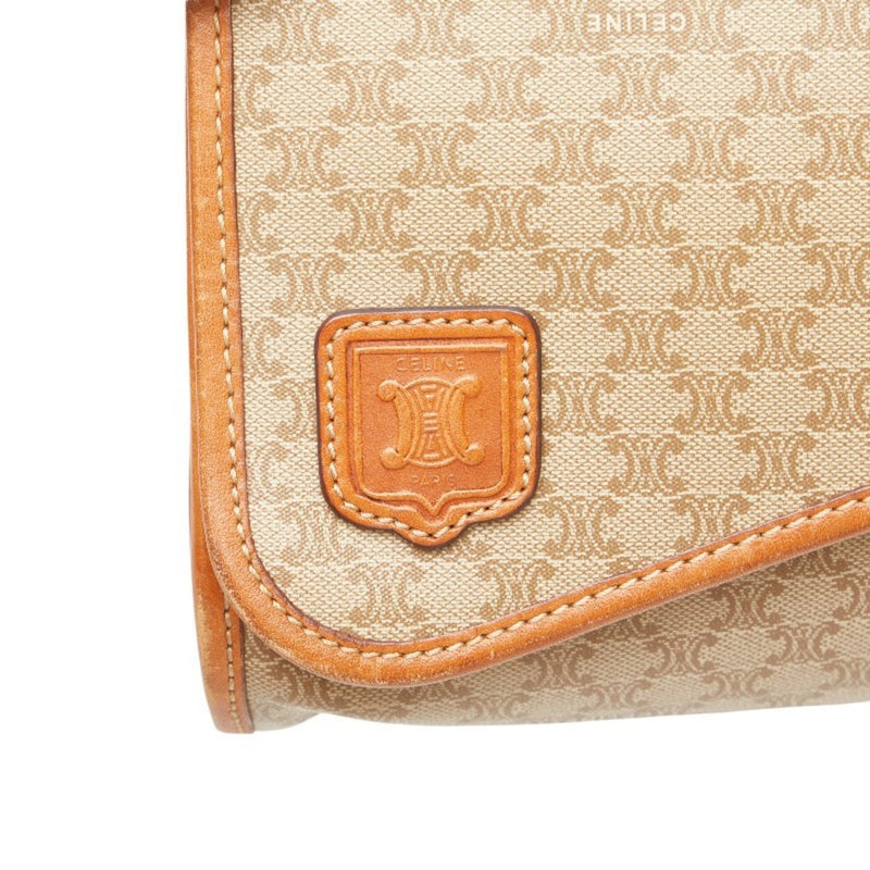 Vintage Saddle Flap Shoulder Bag Macadam