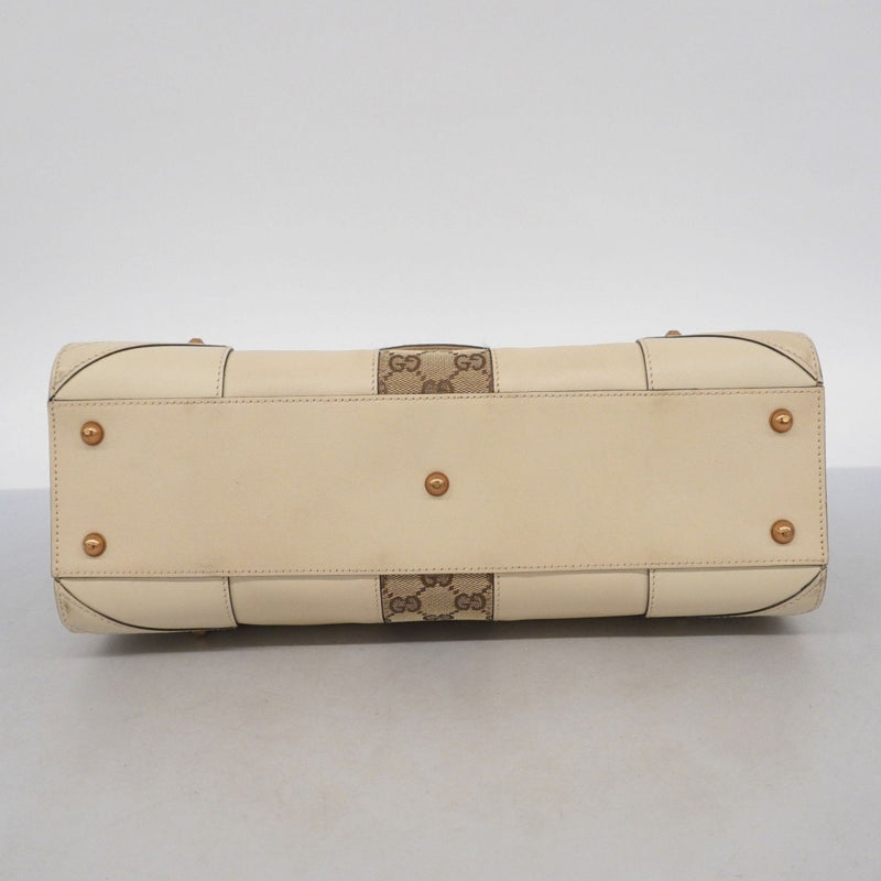 Animalier Web Top Handle Tote Leather