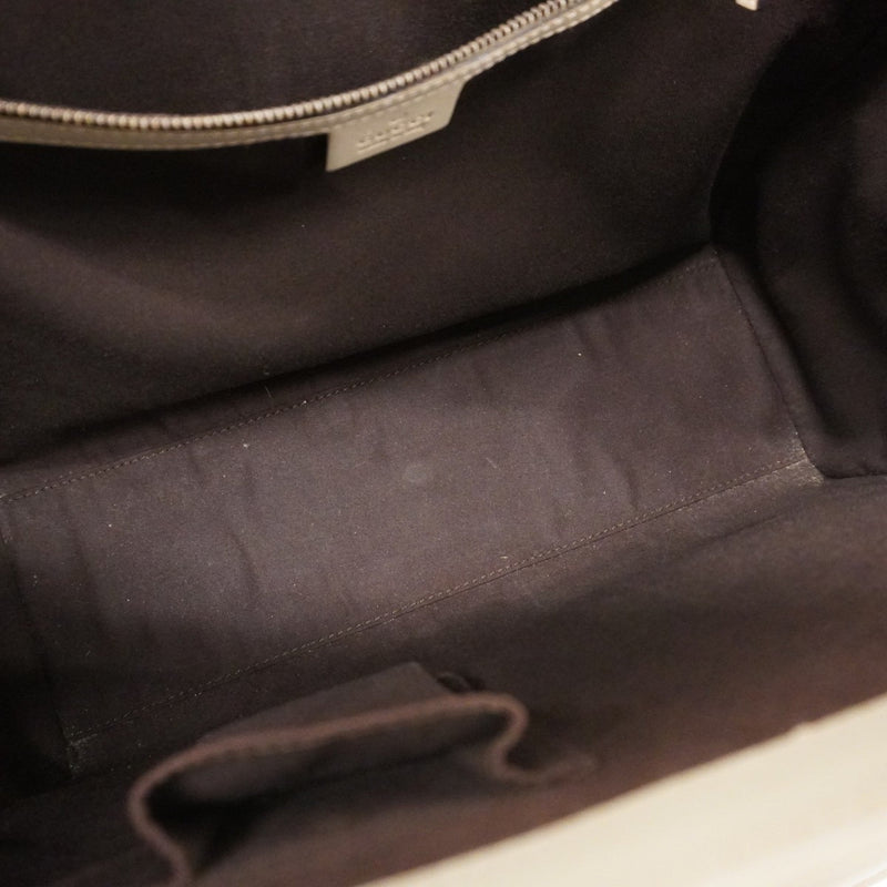 Animalier Web Top Handle Tote Leather