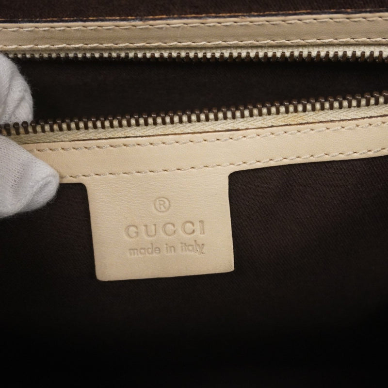 Animalier Web Top Handle Tote Leather