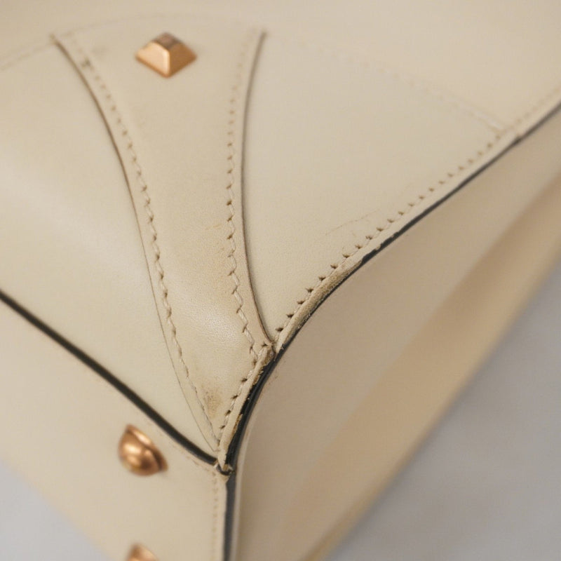 Animalier Web Top Handle Tote Leather