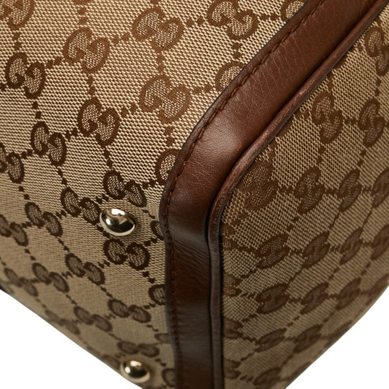 Vintage Web Boston Bag Gg Canvas Medium