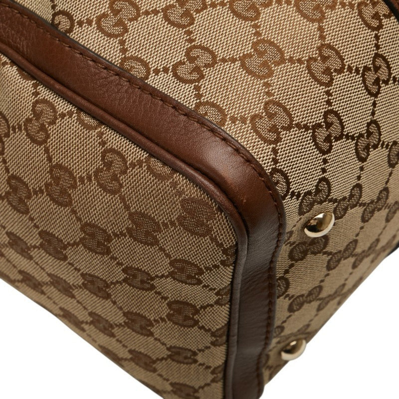 Vintage Web Boston Bag Gg Canvas Medium