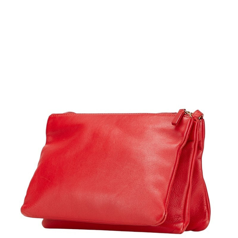 Trio Crossbody Bag Leather Large