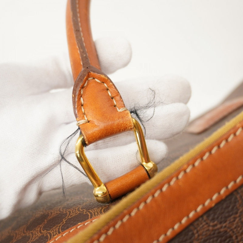 Vintage Duffle Bag Macadam Coated Canvas