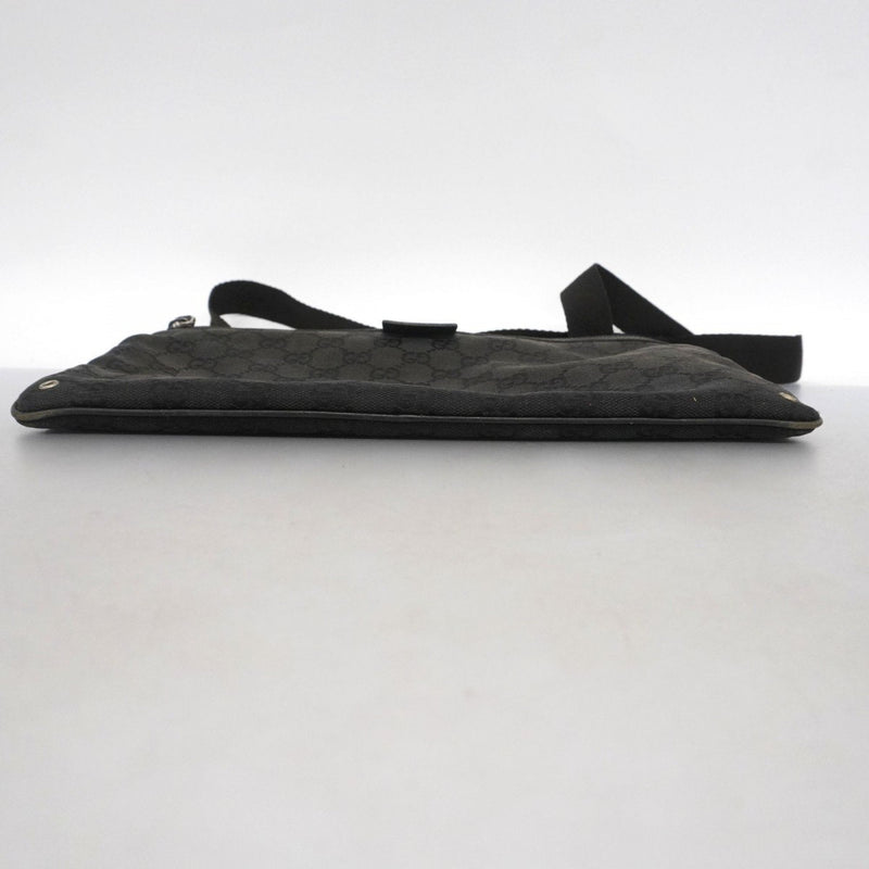 Flat Messenger Bag Gg Canvas Medium