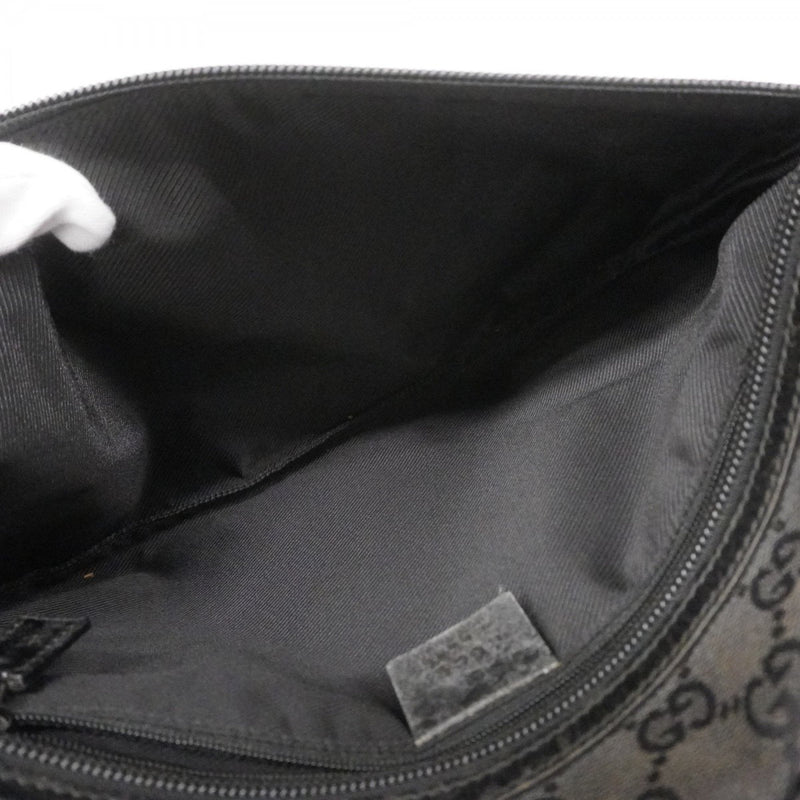 Flat Messenger Bag Gg Canvas Medium