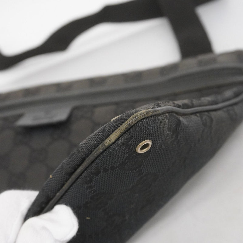 Flat Messenger Bag Gg Canvas Medium