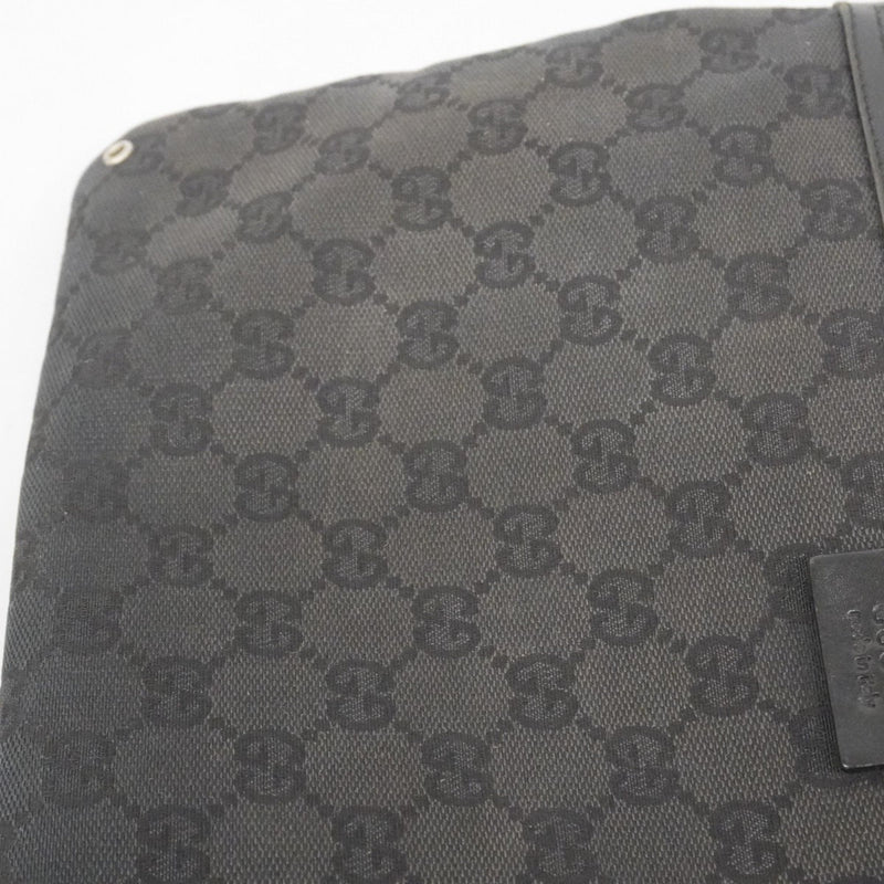 Flat Messenger Bag Gg Canvas Medium