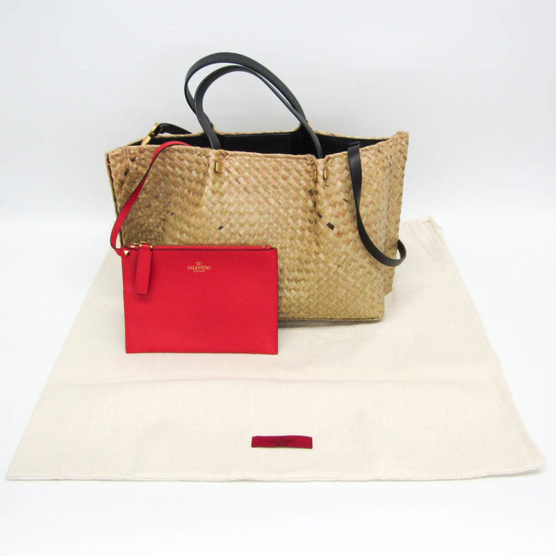 Vlogo Escape Tote Straw Medium