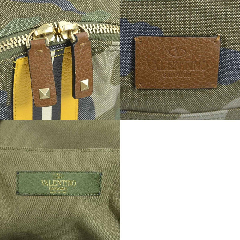 Camouflage Stripe Backpack Canvas With