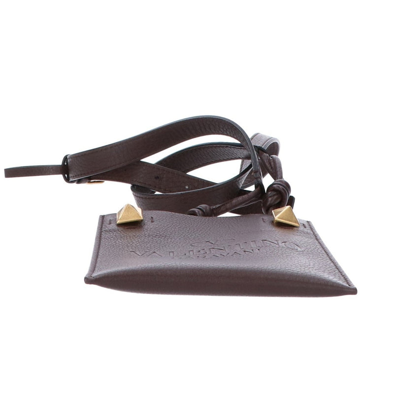 Rockstud Alcove Clutch Leather