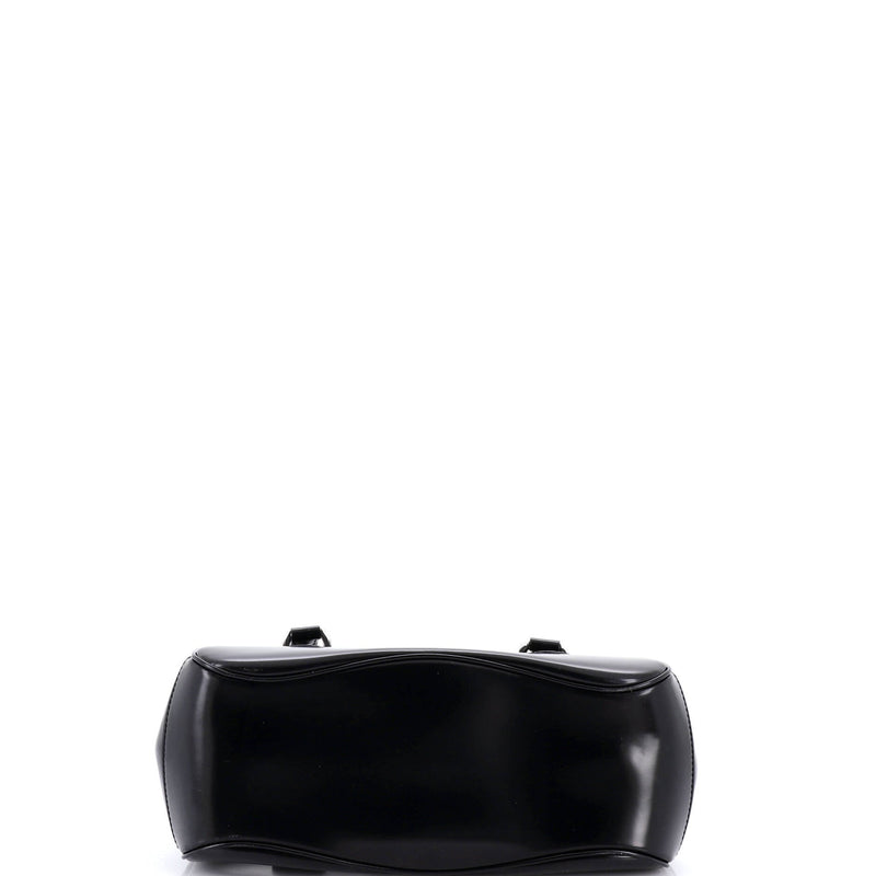 Lady Lock Satchel Leather Medium