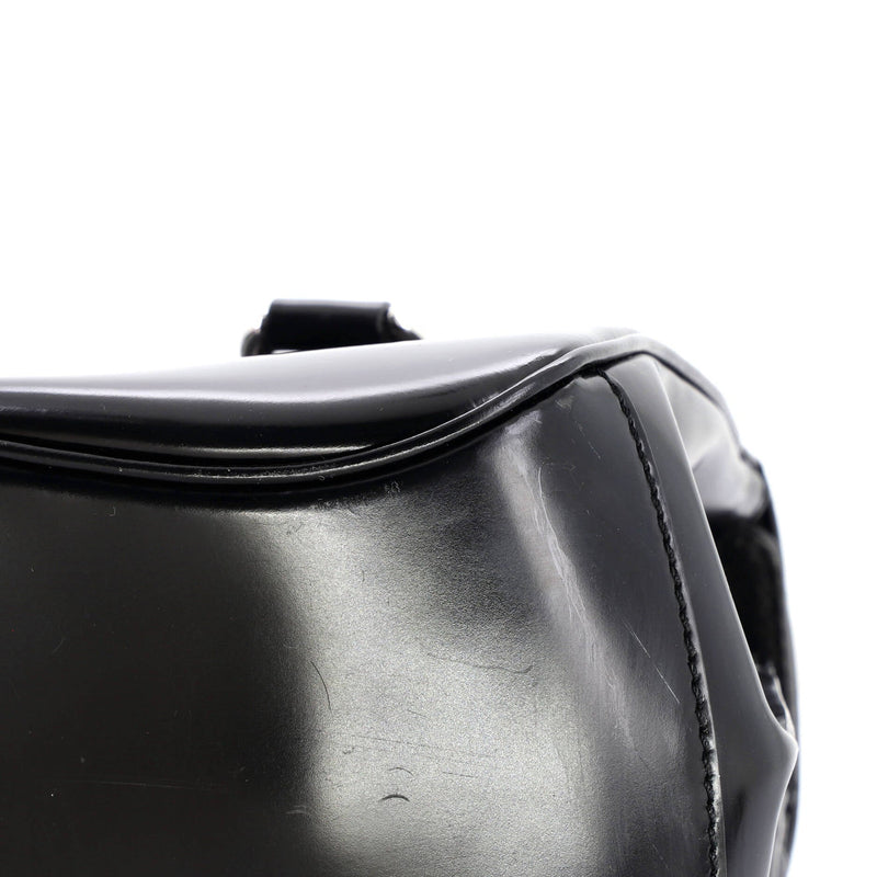 Lady Lock Satchel Leather Medium