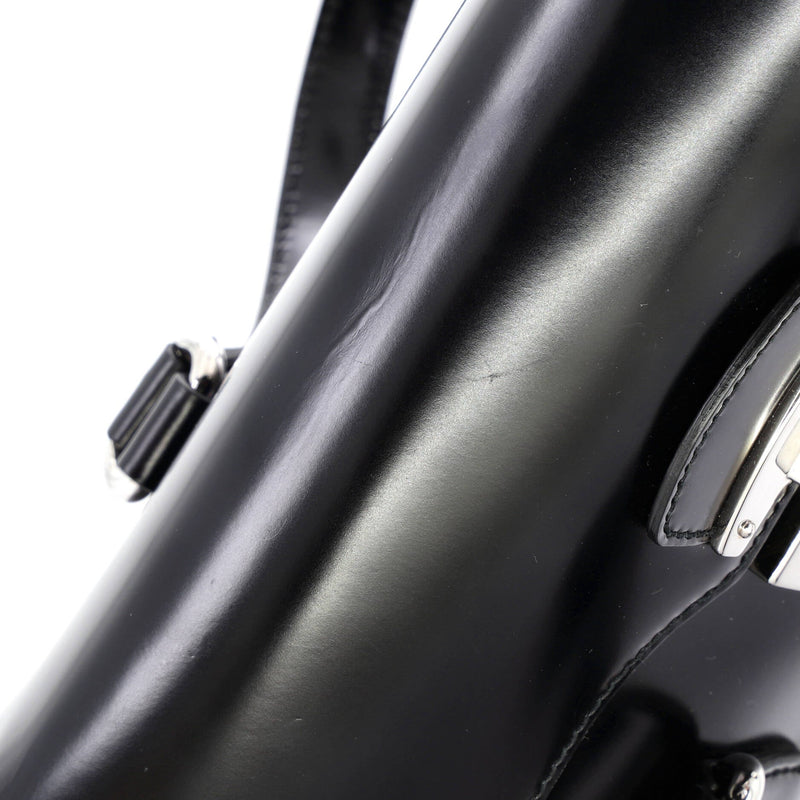 Lady Lock Satchel Leather Medium